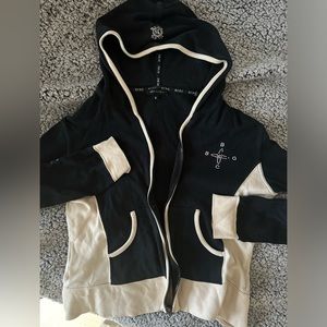 bcbg y2k zip up